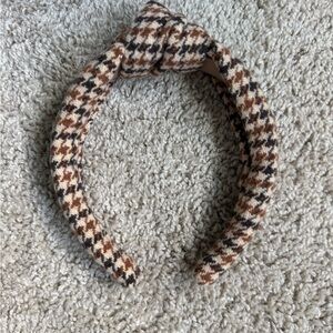 Jcrew Factory Stylish Houndstooth Headband